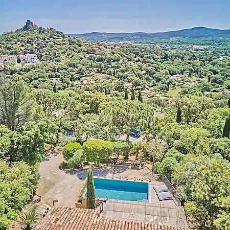 Prázdninový dům Castel - 4 - Piscine - Vue Grimaud